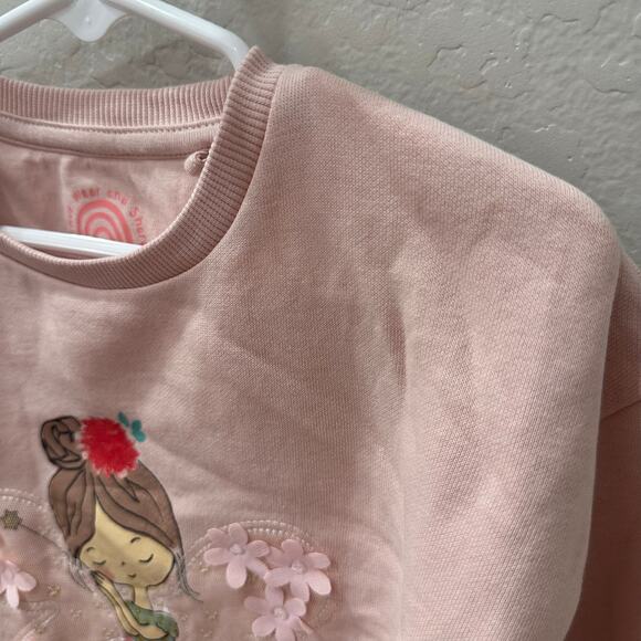NWT F&F Pink Fairy Mushroom Woodland Sweatshirt - Picture 3 of 8